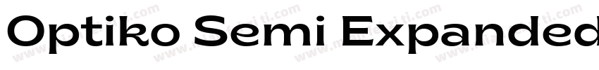 Optiko Semi ExpandedRegular字体转换